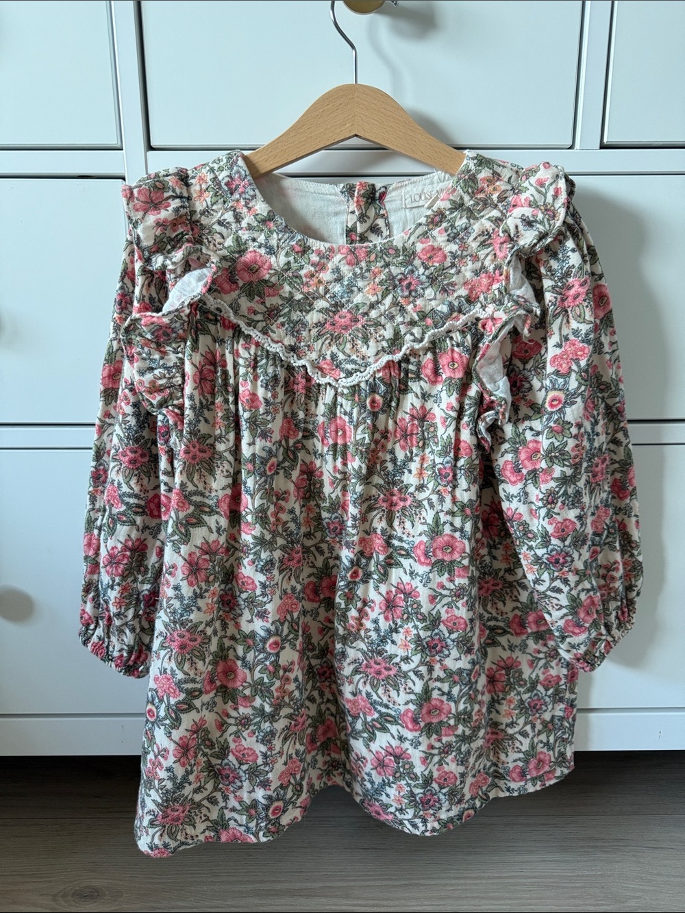 Louise Misha - Lara dress Ivory Ench Fields